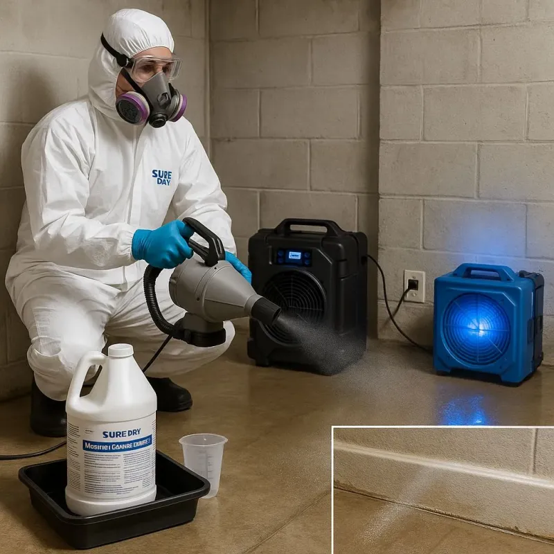 Sanitization and Odor Removal process in Hopwood, PA