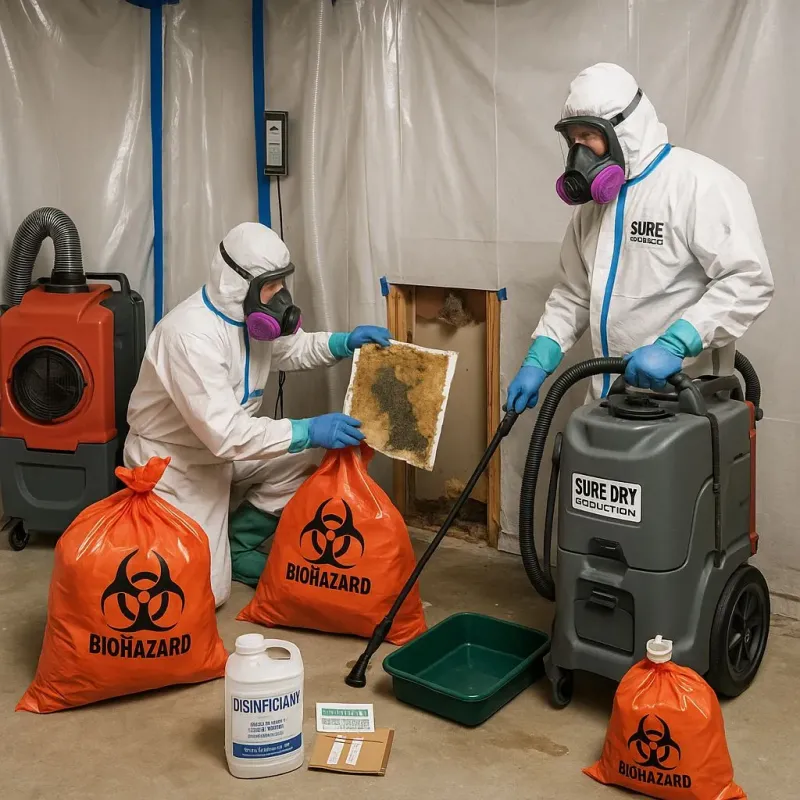 Contaminated Water Handling Protocols process in Hopwood, PA