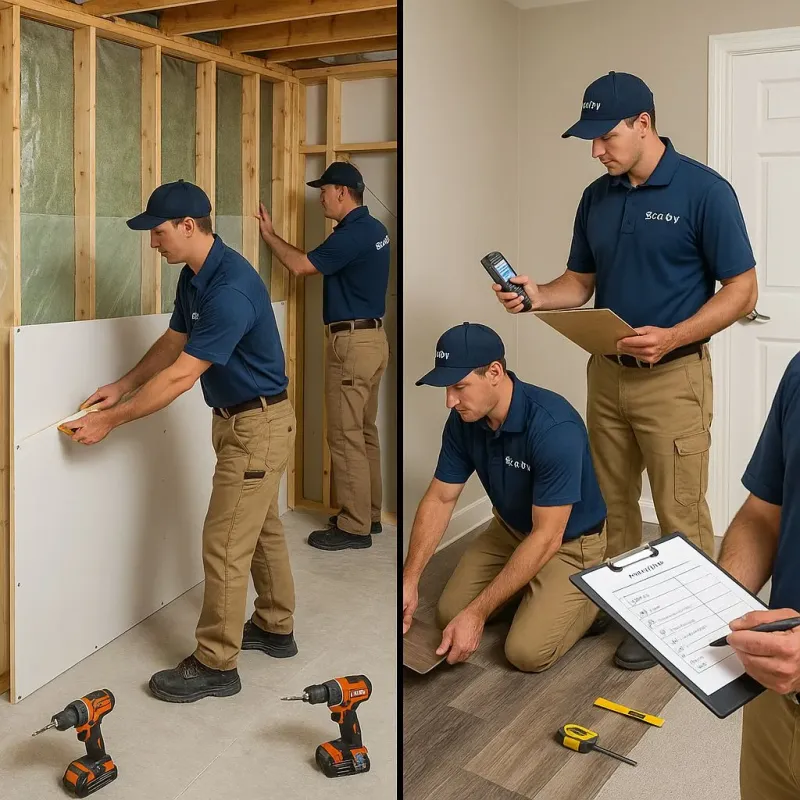 Repairs and Reconstruction process in Hopwood, PA